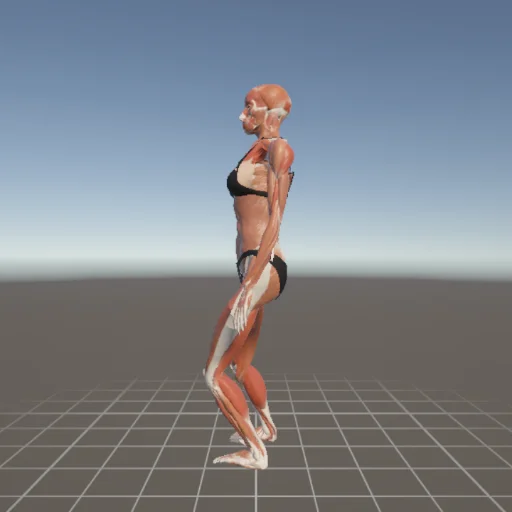 アクションポーズ #82 — 3Dデッサン人形（Proプラン限定ポーズ資料）