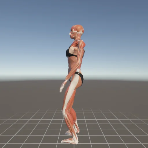 アクションポーズ #83 — 3Dデッサン人形（Proプラン限定ポーズ資料）