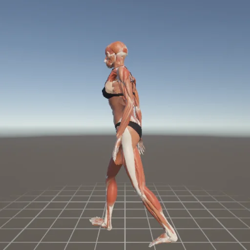 アクションポーズ #122 — 3Dデッサン人形（Proプラン限定ポーズ資料）