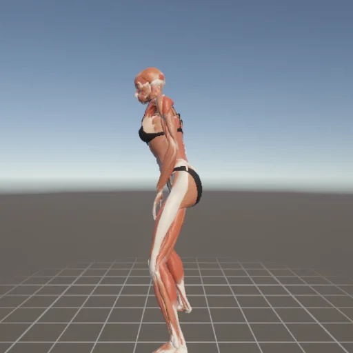 アクションポーズ #137 — 3Dデッサン人形（Proプラン限定ポーズ資料）