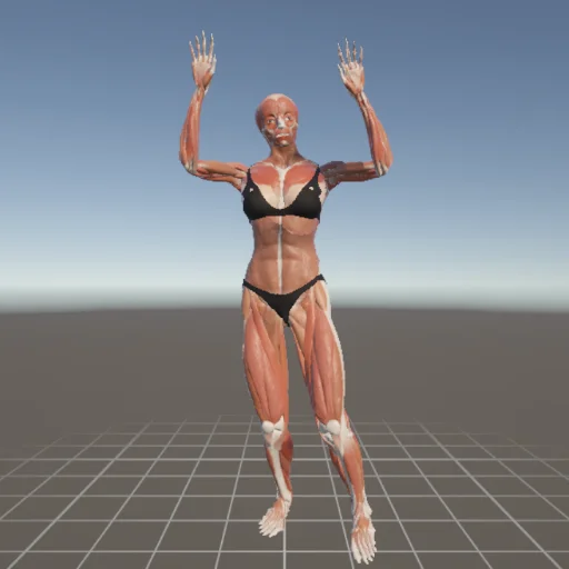 アクションポーズ #139 — 3Dデッサン人形（Proプラン限定ポーズ資料）