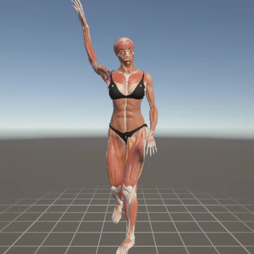 アクションポーズ #152 — 3Dデッサン人形（Proプラン限定ポーズ資料）