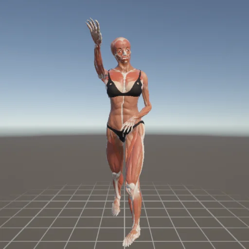 アクションポーズ #155 — 3Dデッサン人形（Proプラン限定ポーズ資料）