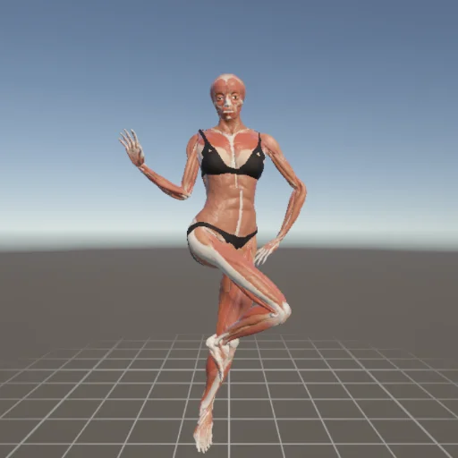 アクションポーズ #1 — 3Dデッサン人形（Proプラン限定ポーズ資料）