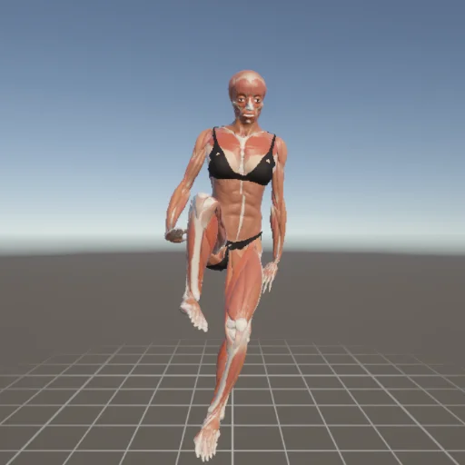アクションポーズ #8 — 3Dデッサン人形（Proプラン限定ポーズ資料）